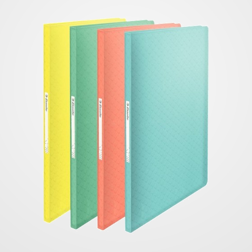 CARPETA FUNDAS (TARIFARIO) ESSELTE COLOUR BREEZE PP FLEXIBLE A4  40 F.  COLORES SURTIDOS