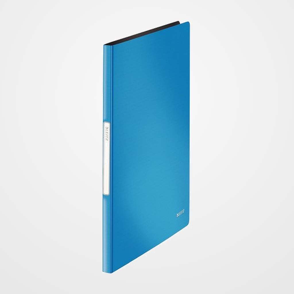 CARPETA FUNDAS (TARIFARIO) LEITZ SOLID A4 PP 20 F. AZUL