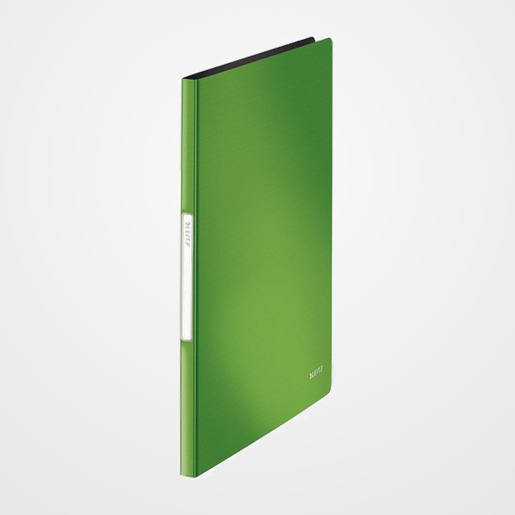CARPETA FUNDAS (TARIFARIO) LEITZ SOLID A4 PP 20 F. VERDE
