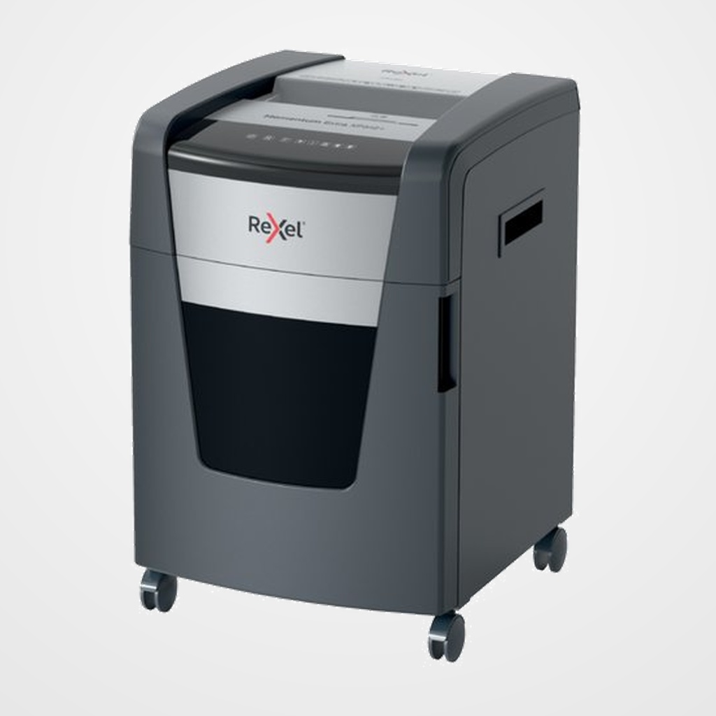 DESTRUCTORA REXEL MOMENTUM EXTRA XP512+ (12h CONFETI) Nv.seg.5 - tira 2mm, dep.45L