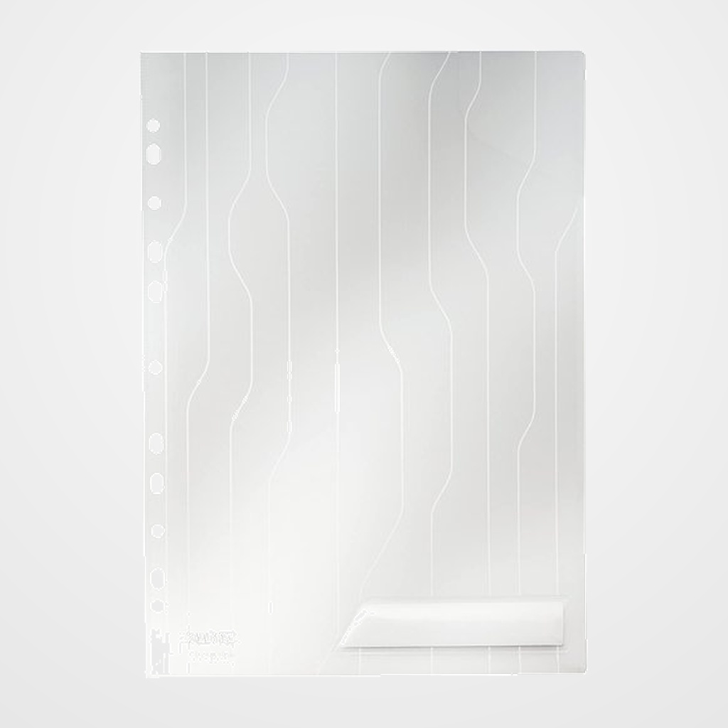 DOSIER ANGULO RECTO LEITZ COMBIFILE PP 200µ A4 BLANCO BOLSA DE 5