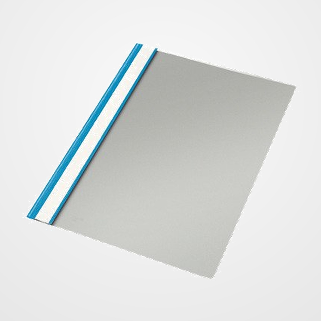 DOSIER FASTENER ESSELTE PP Fº con TARJETERO AZUL