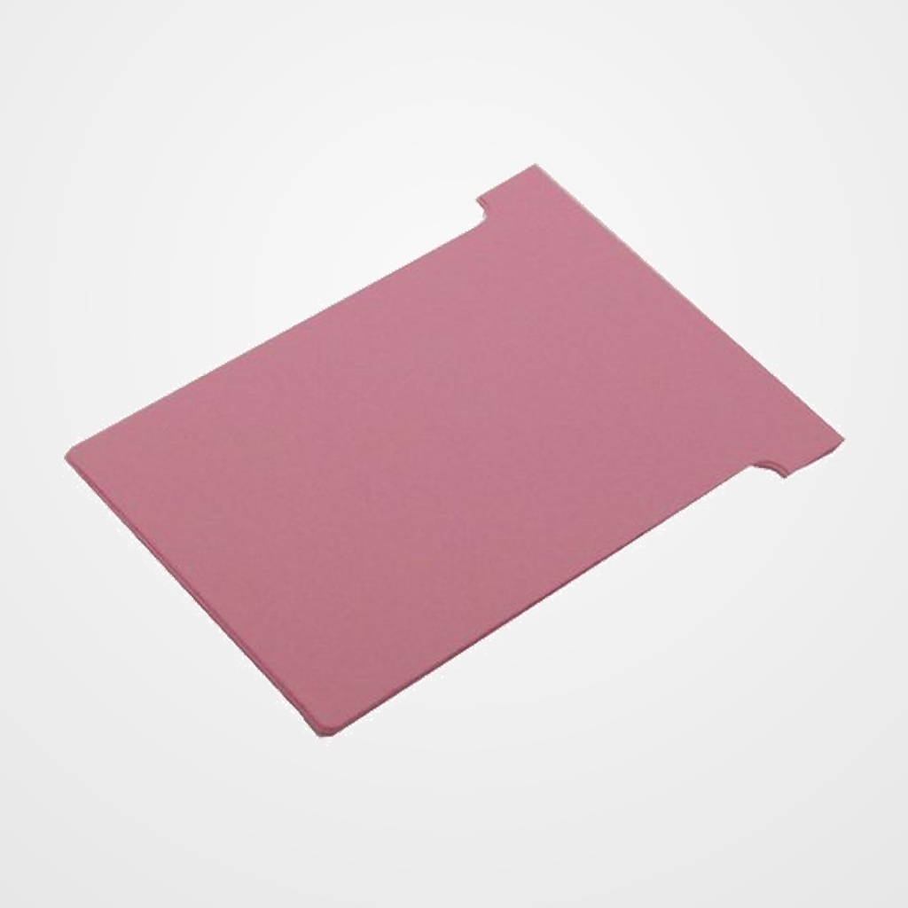 FICHAS T NOBO TAMAÑO 2 ROSAS  ESTUCHE DE 100