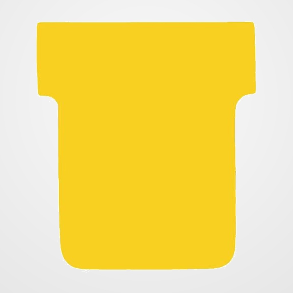 FICHAS T NOBO TAMAÑO 3 AMARILLAS ESTUCHE DE 100