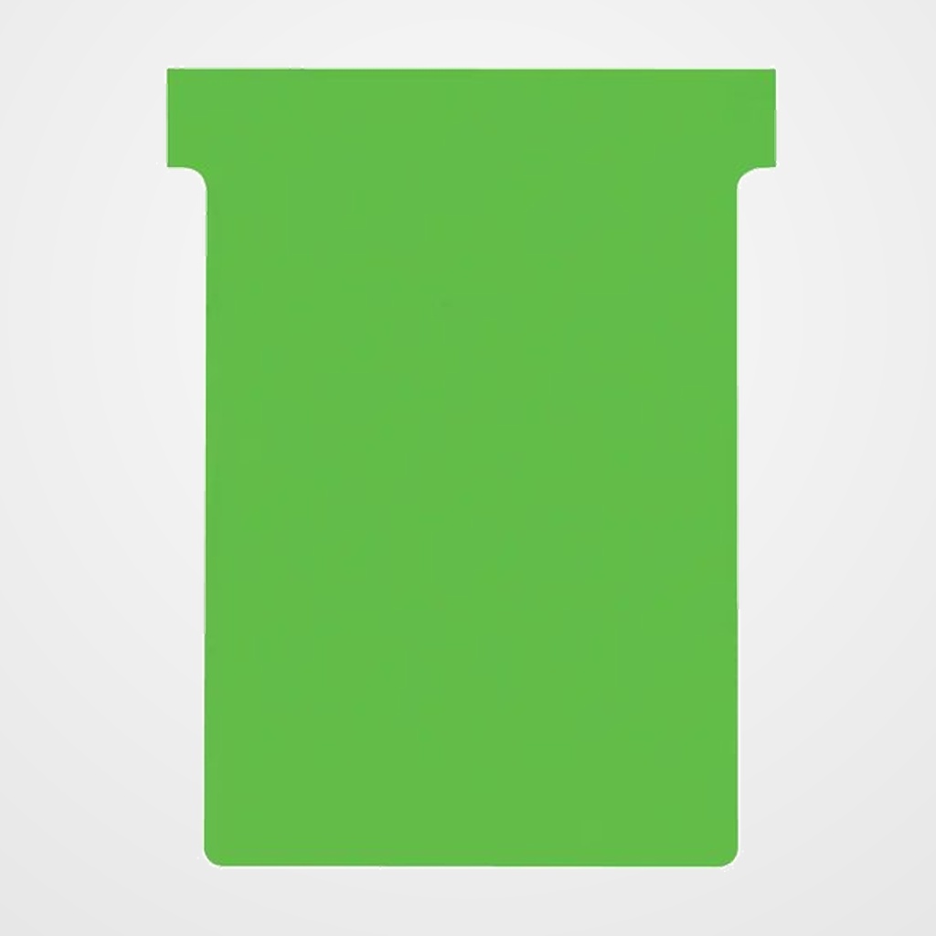 FICHAS T NOBO TAMAÑO 3 VERDE ESTUCHE DE 100