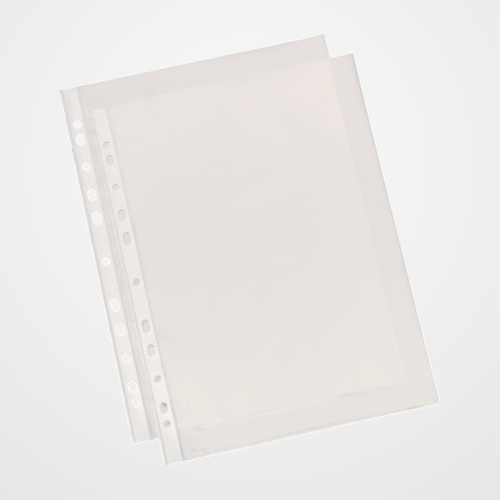 FUNDA MULTITALADRO ESSELTE PP  40µ PL.NJ. A4 11 TAL.RFZO. BOLSA de 10