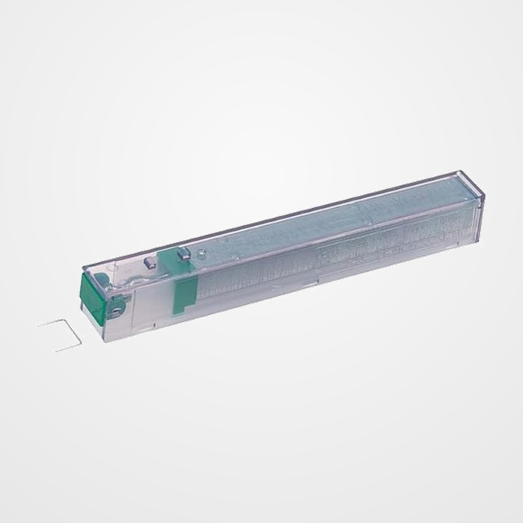 GRAPAS LEITZ para 5550/5551 CARTUCHO K10 VERDE (55h) GALVANIZADAS CAJA de 5 CARTUCHOS