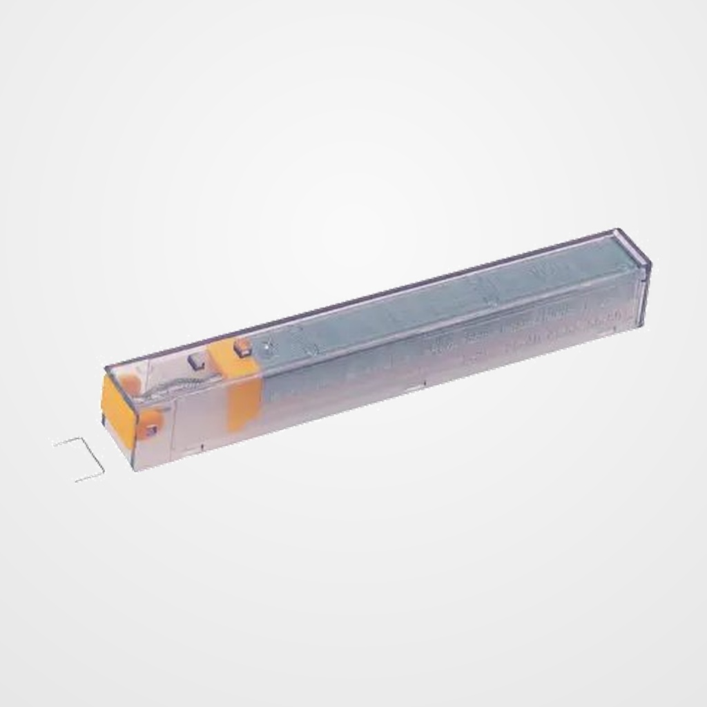 [12901708] GRAPAS LEITZ para 5550/5551 CARTUCHO K8 AMARILLO (40h) GALVANIZADAS CAJA de 5 CARTUCHOS