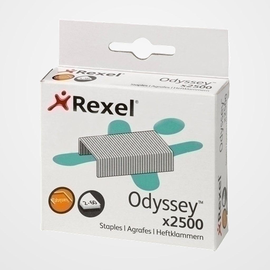 GRAPAS REXEL ODYSSEY caja de 2500