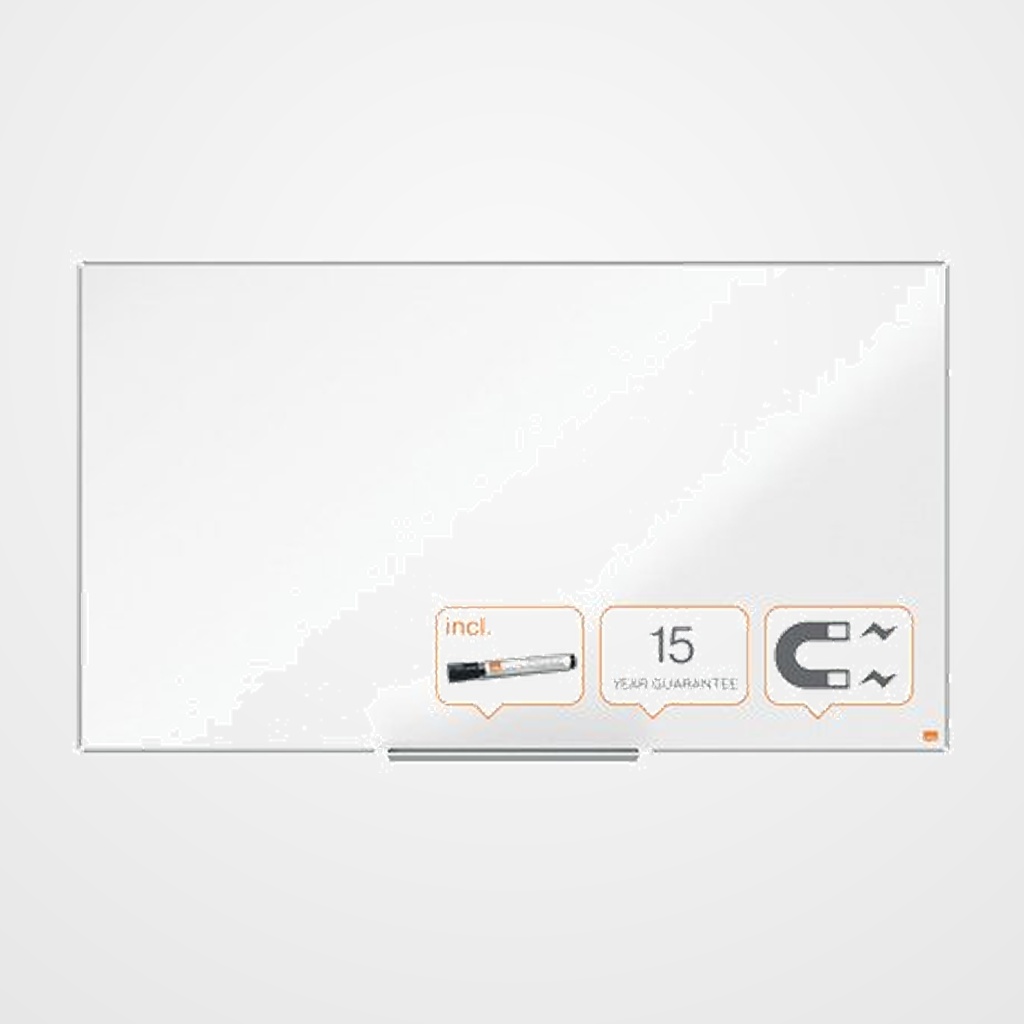 PIZARRA BLANCA MAGNETICA NOBO IMPRESSION PRO ACERO LACADO PANORAMICA 55  (1220x690 mm)