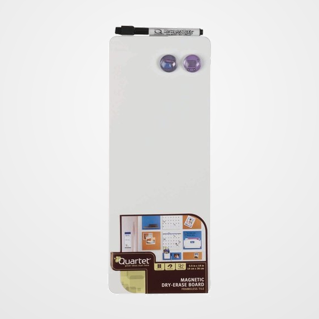 [23801646] PIZARRA HOGAR MAGNETICA REXEL 14x36 cm BLANCA