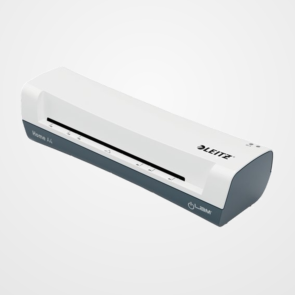 PLASTIFICADORA TERMICA LEITZ iLAM HOME A4 BLANCO/GRIS