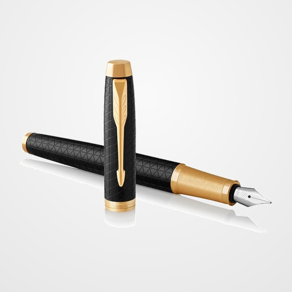 PLUMA PARKER IM PREMIUM BLACK GOLD (F)