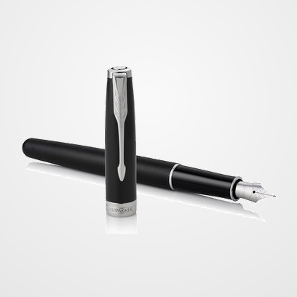 PLUMA PARKER SONNET MATTE NEGRO LACQUER (F)