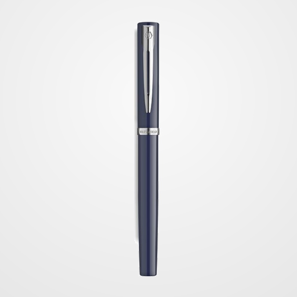 PLUMA WATERMAN IMPRESSION LACA AZUL CT (M)