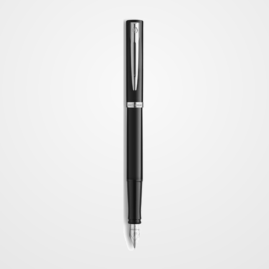 PLUMA WATERMAN IMPRESSION LACA NEGRO CT (F)