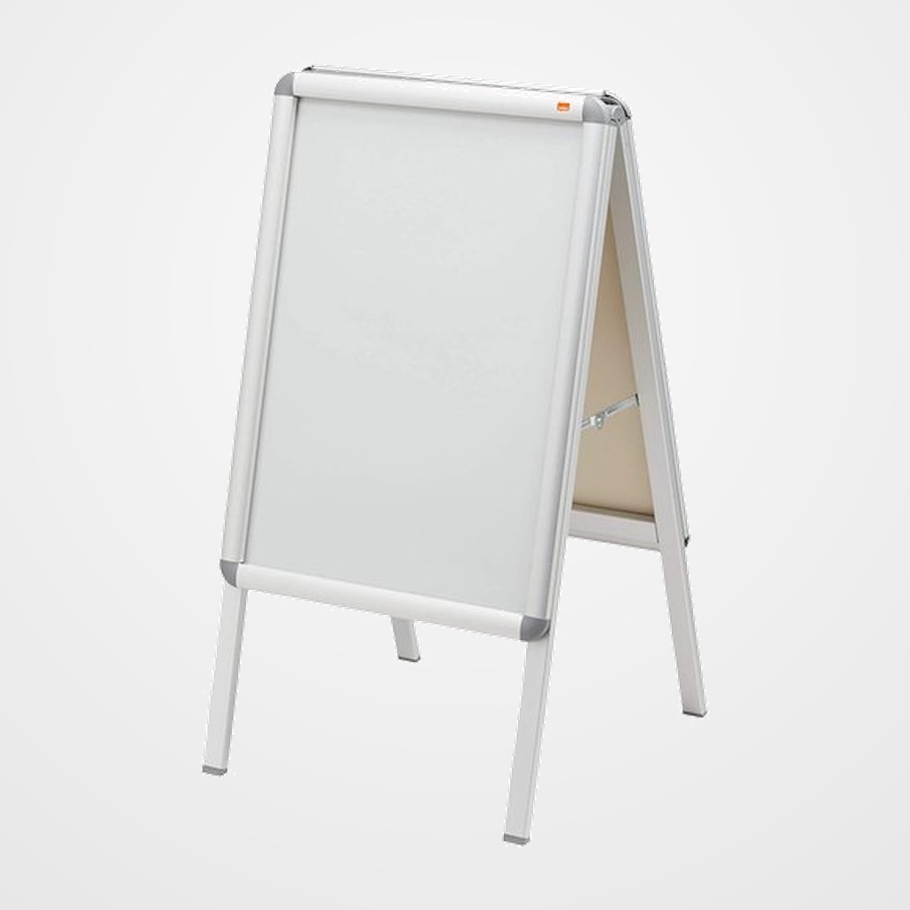 PORTAPOSTER NOBO CABALLETE MARCO con CLIP A2