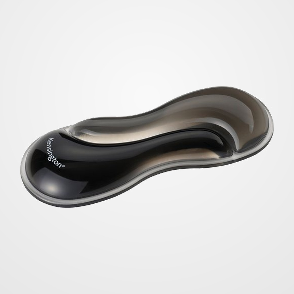 [42101394] REPOSAMUÑECAS KENSINGTON DUO GEL RATON/TRACKBALL SLIM NEGRO/GRIS