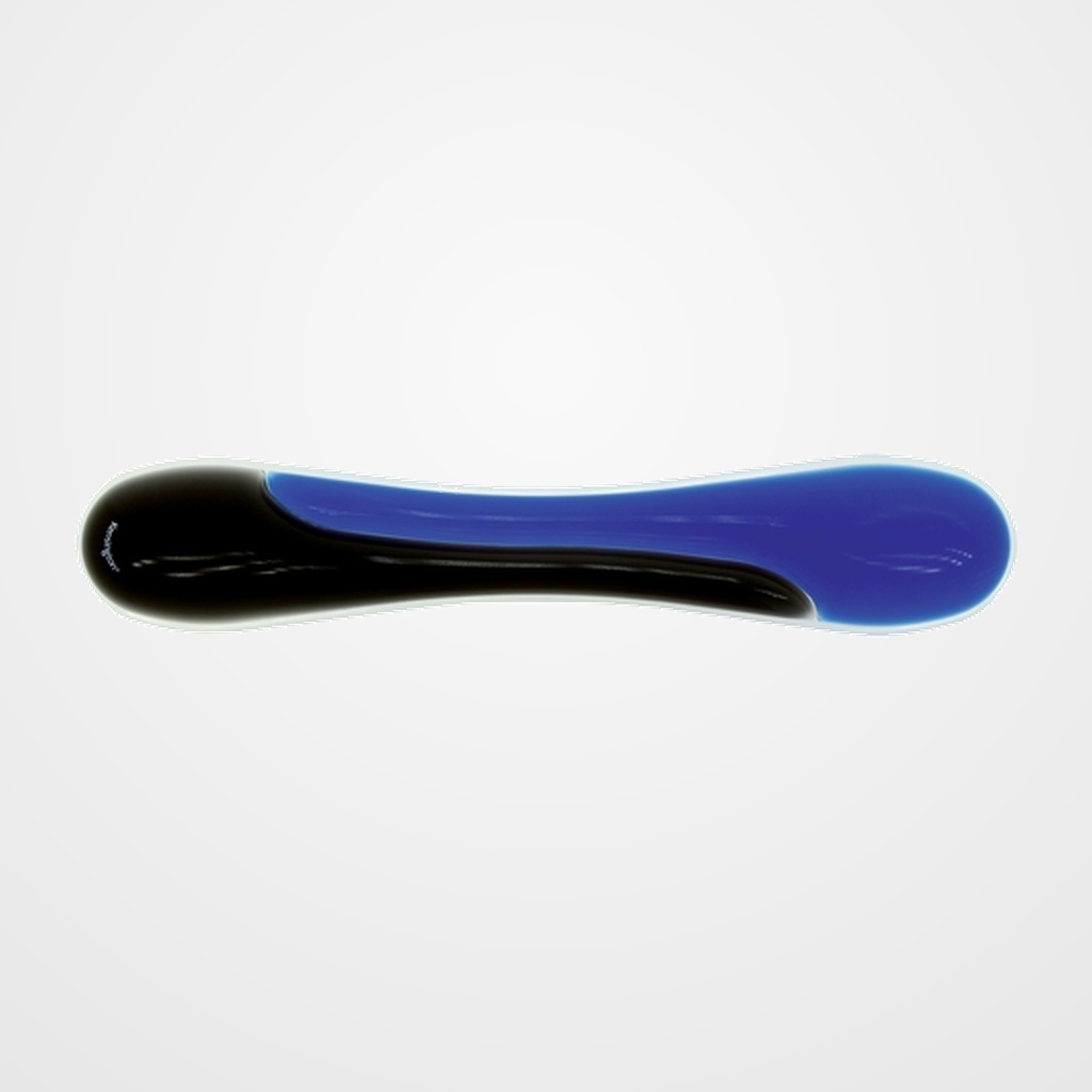 REPOSAMUÑECAS KENSINGTON DUO GEL TECLADO NEGRO/ROJO