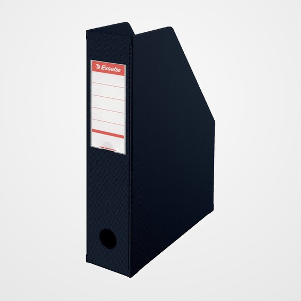 REVISTERO PVC ESSELTE A4 75mm NEGRO