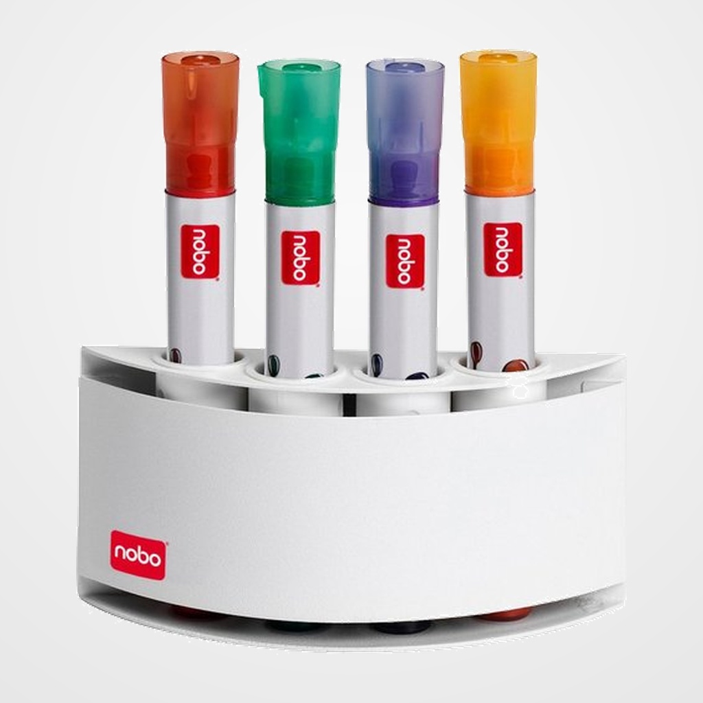 [23803019] SOPORTE DE ROTULADORES PARA PIZARRA NOBO MAGNETICO