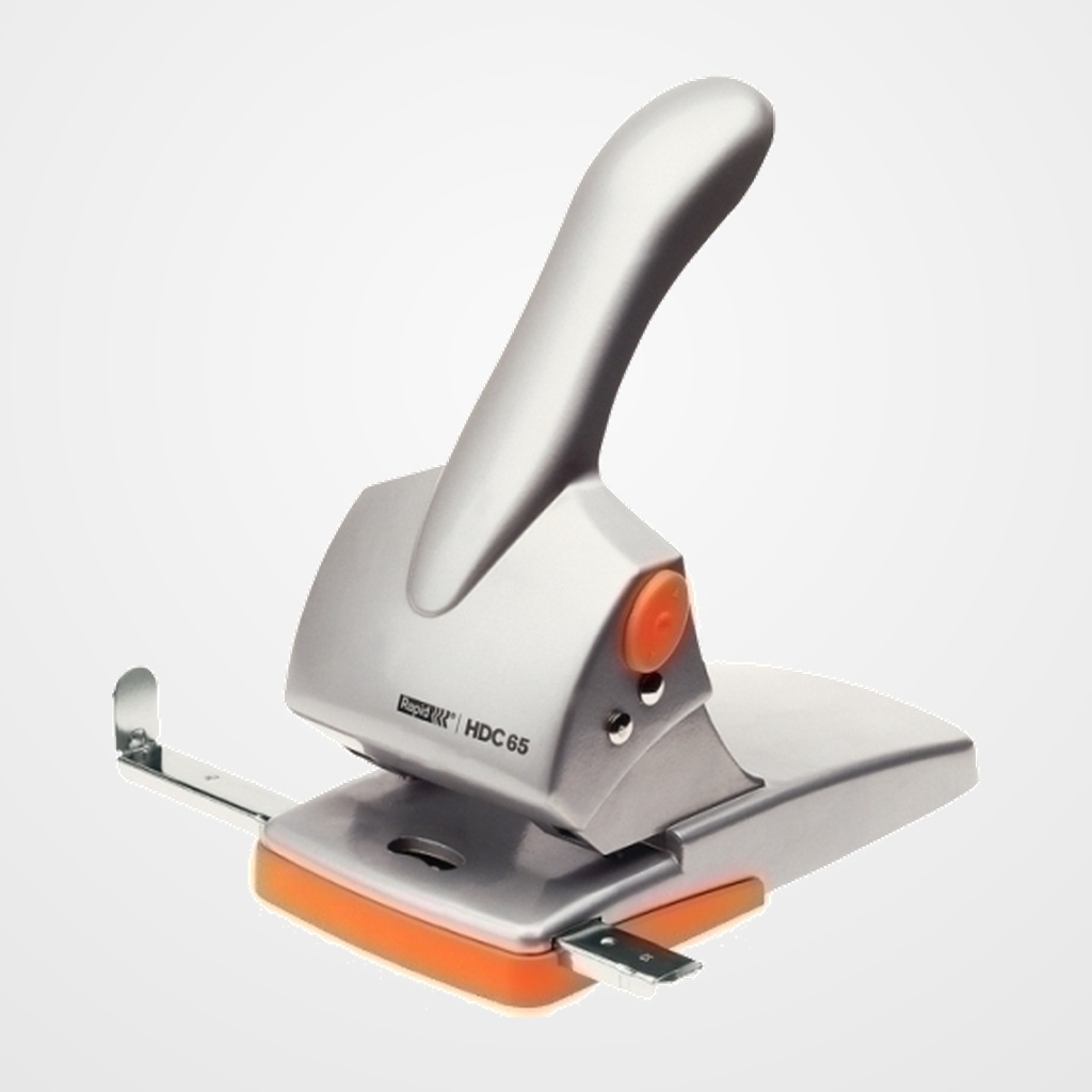 TALADRO 2 PUNZONES RAPID HDC65 (65h) PLATA/NARANJA