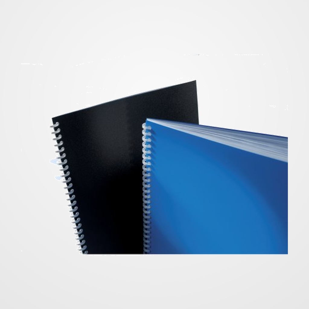 [18101243] TAPA de ENCUADERNAR GBC PVC OPACO A4 0,18 mm NEGRO (PACK de 100)