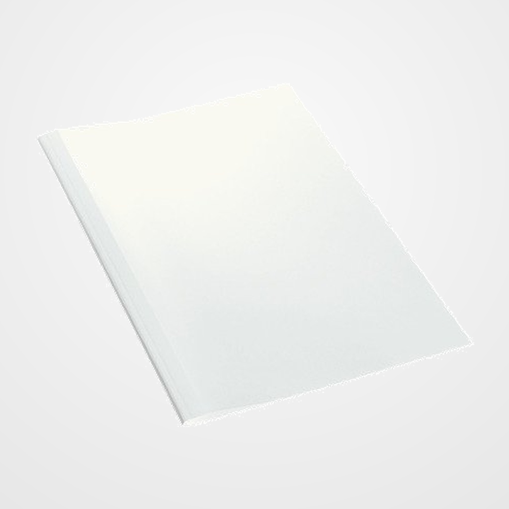 TAPA de ENCUADERNAR TERMICA LEITZ A4  1,5 mm ctr.240 g BLANCO CAJA de 100