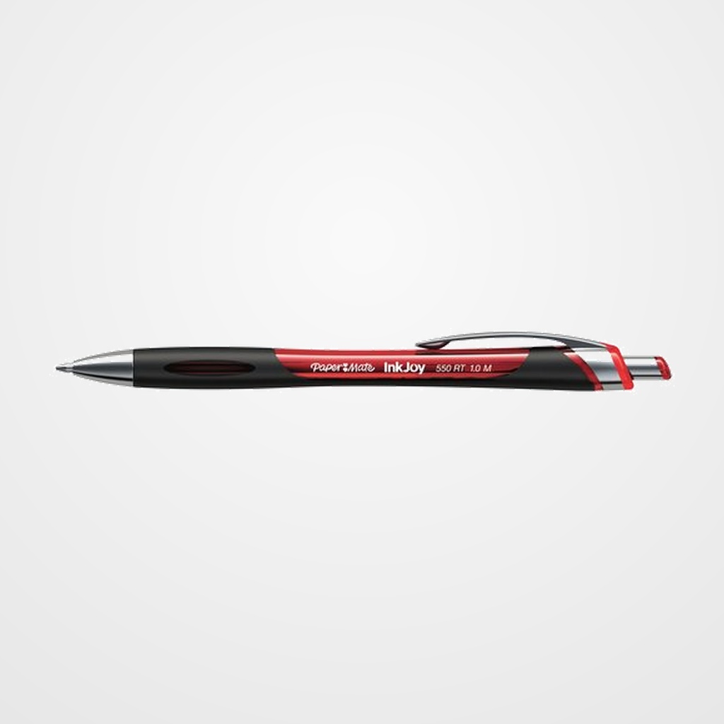 BOLIGRAFO RT. PAPER MATE INKJOY 550 RT ROJO