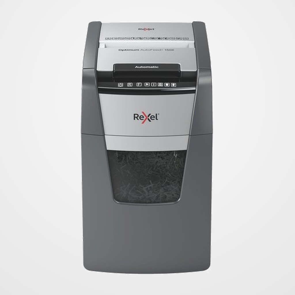 DESTRUCTORA OPTIMUM AUTO+ 150X EU (8/150h PARTIC.) Nv.seg.4 - particula 4x28mm, dep.44L Alimentador automático de 150h