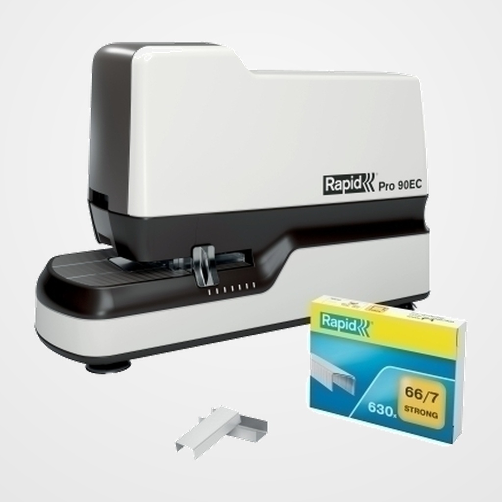 GRAPADORA ELECTRICA RAPID PRO 90EC (50h) GRAPAS 44/7 o 66/7