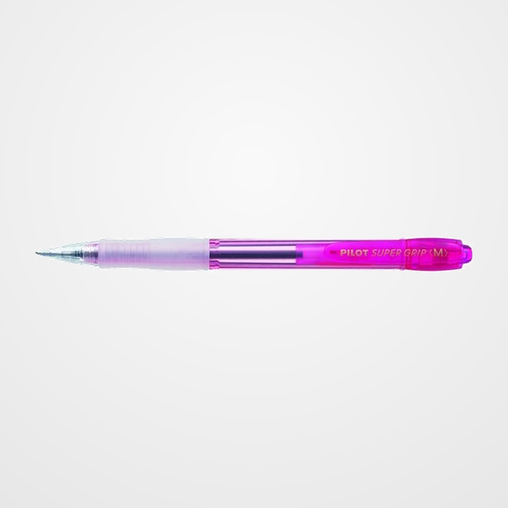 BOLIGRAFO RT. PILOT SUPERGRIP  NEON ROSA