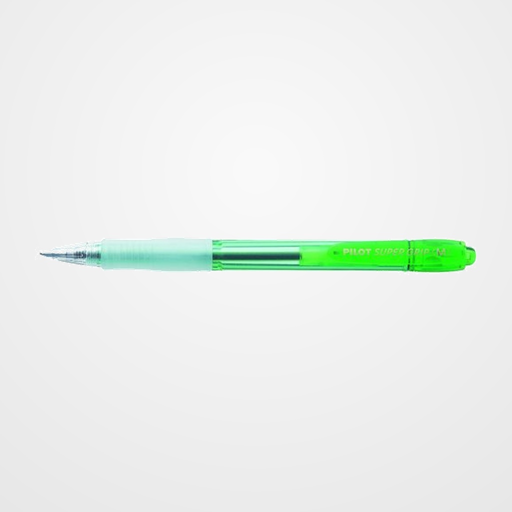 [10101775] BOLIGRAFO RT. PILOT SUPERGRIP  NEON VERDE