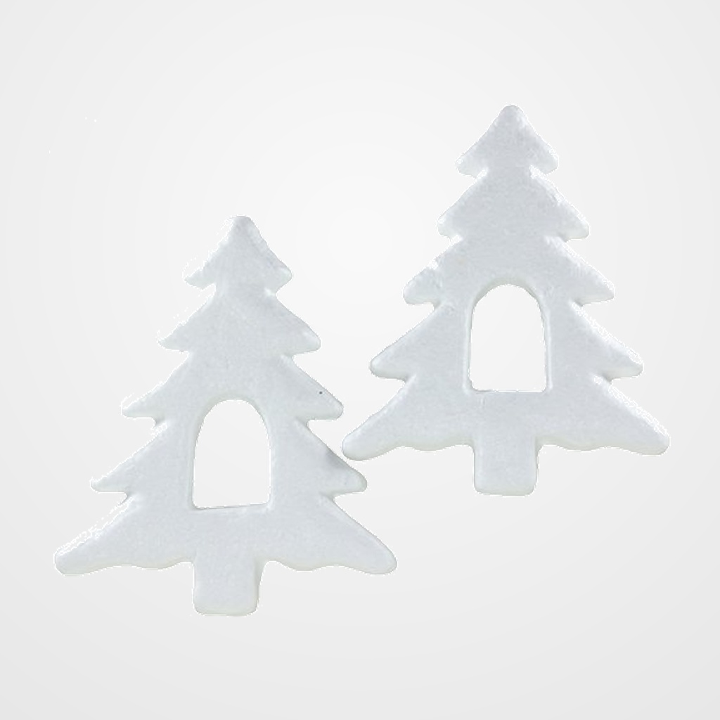 ARBOL NAVIDAD POLISPAN SMART 15 cm. PACK de 6