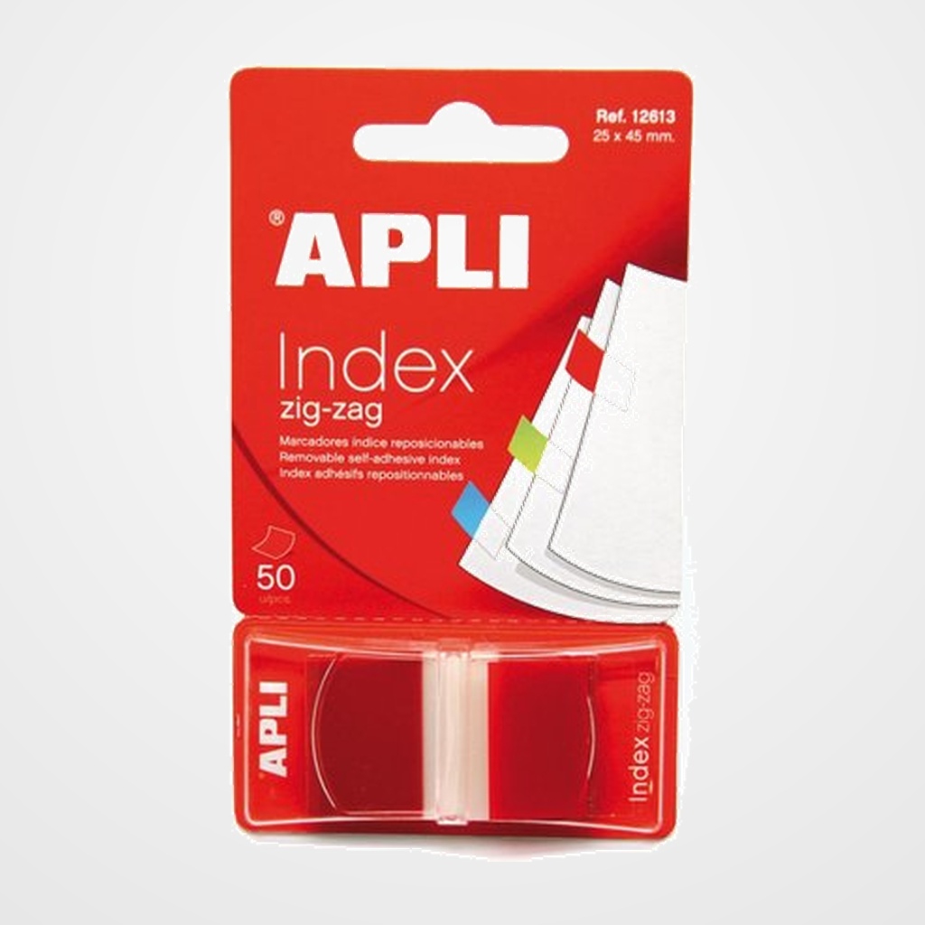 [26901612] BANDERITAS APLI 25x45 ROJO