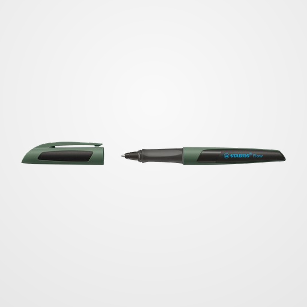 BOLIGRAFO STABILO FLOW 0,5 BOSQUE (tinta azul)