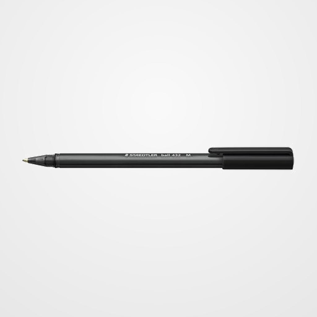 [10102806] BOLIGRAFO STAEDTLER 432 MEDIO  NEGRO