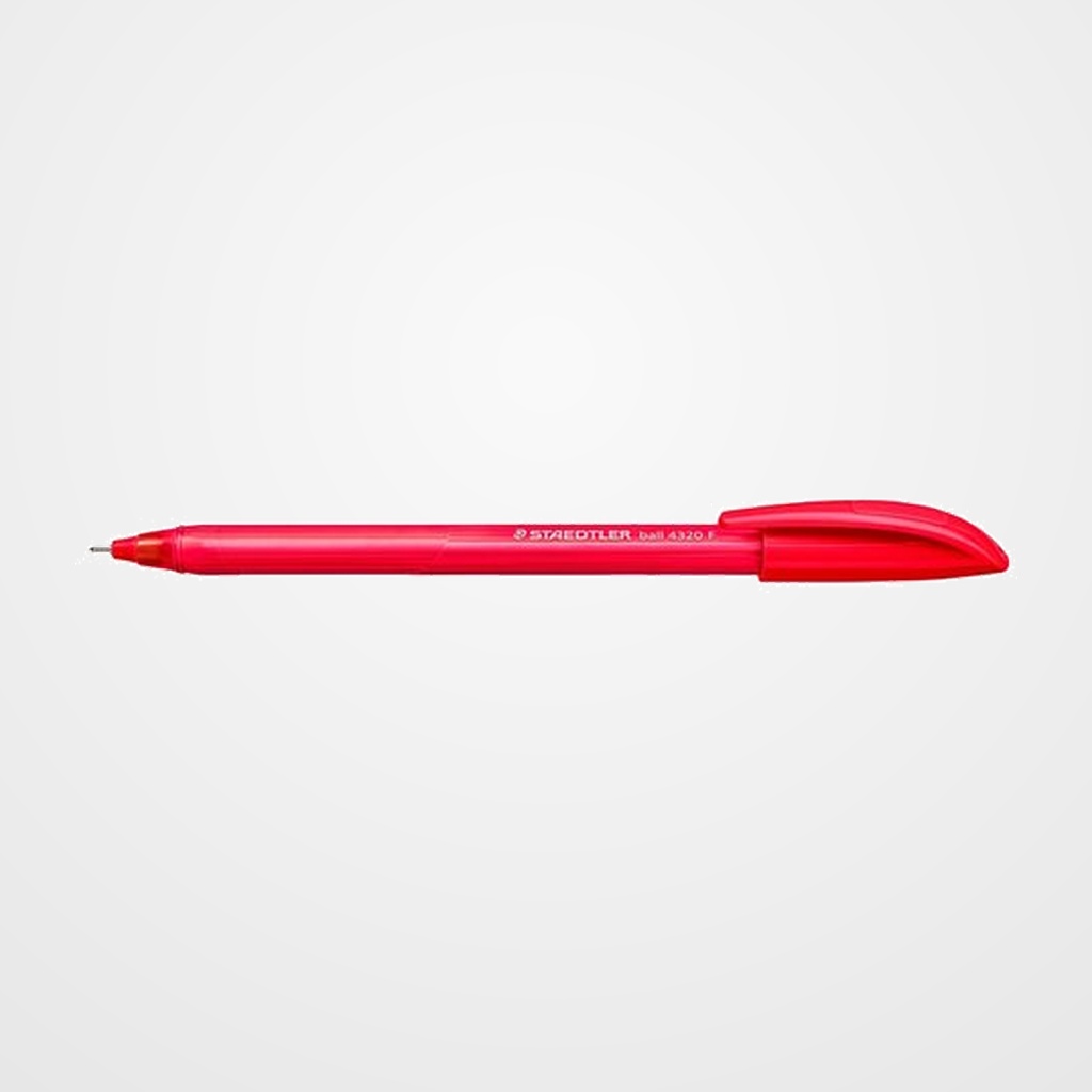 [10101841] BOLIGRAFO STAEDTLER 4320 FINO ROJO