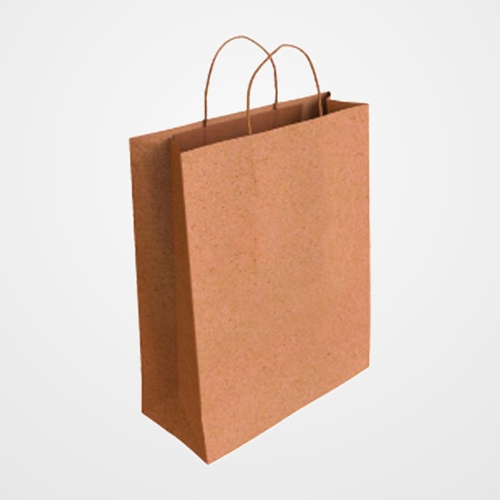 BOLSA de PAPEL ANDINA KRAFT LISO 40x46x18 cm CRUDO/NATURAL a GRANEL caja de 200