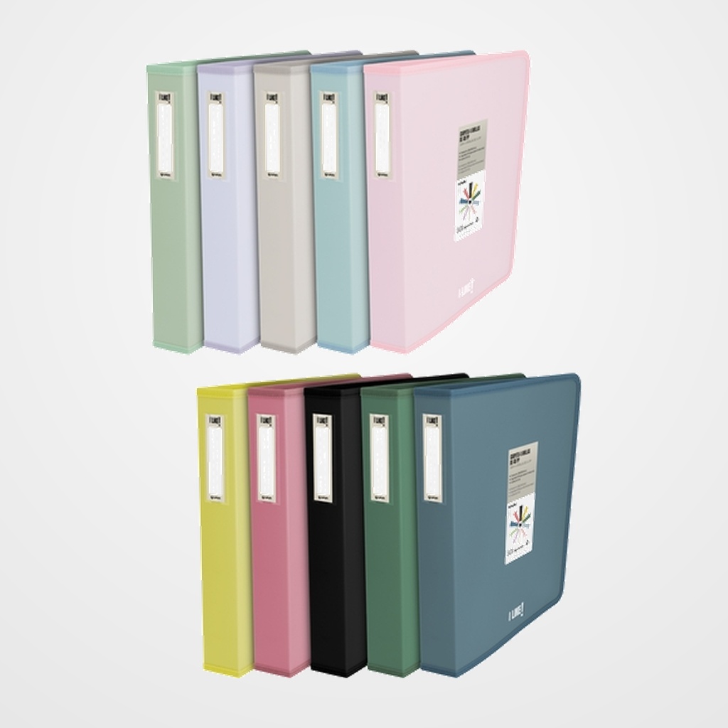 CARPETA de ANILLAS GRAFOPLAS LIKE 3 PP A4+ 4 an.MIXTAS 40mm SURTIDO