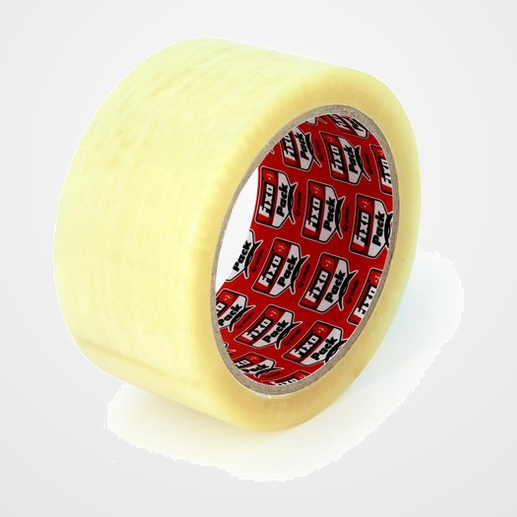 CINTA de EMBALAJE FIXO PACK PP HOTMELT rollo 132x48 TRANSPARENTE