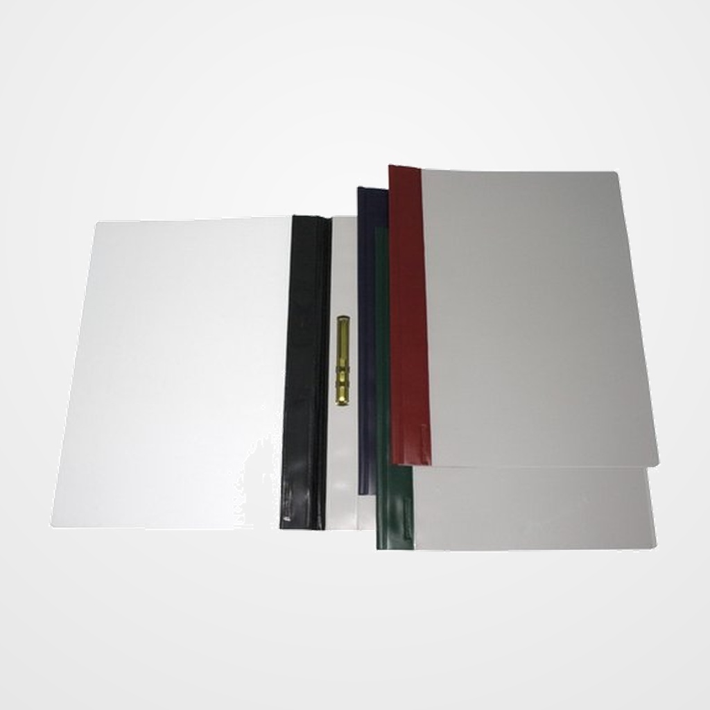 DOSIER FASTENER GRAFOPLAS PVC Fº LOMO RECTO NEGRO