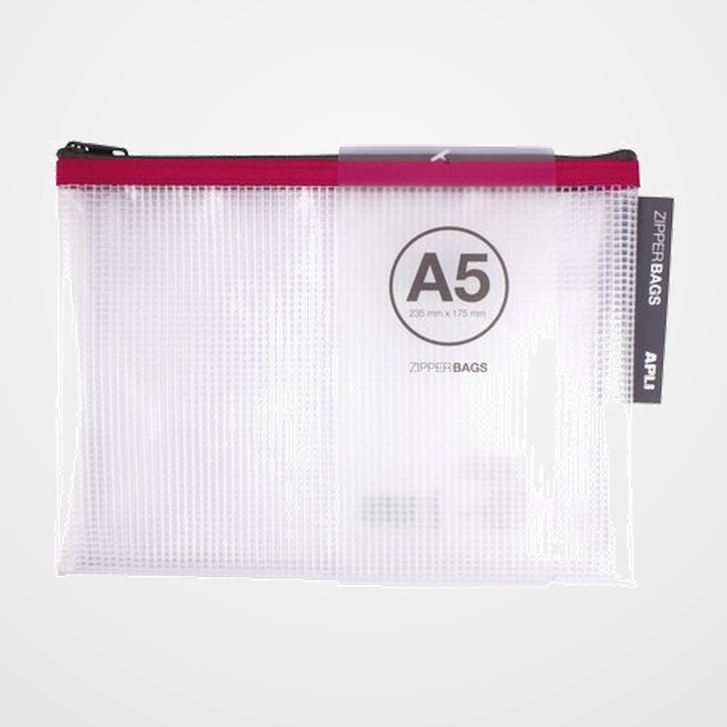 [18001788] DOSIER SOBRE APLI CREMALLERA PP A5 COLORES SURTIDOS