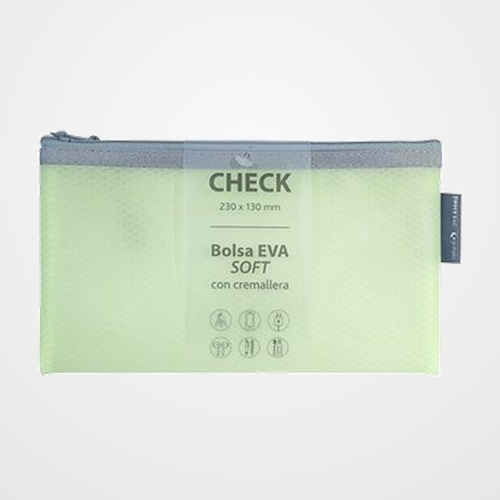 [18002240] DOSIER SOBRE GRAFOPLAS CREMALLERA EVA-BAG CHECK MATE MINT SOF
