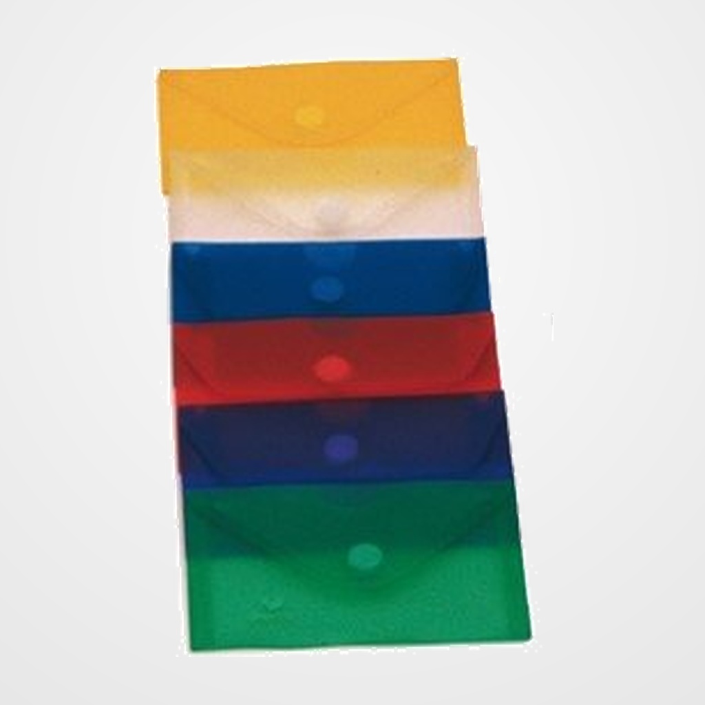 [18001948] DOSIER SOBRE GRAFOPLAS PP ECOPLAS VELCRO 62x105mm (TARJETA) VERDE