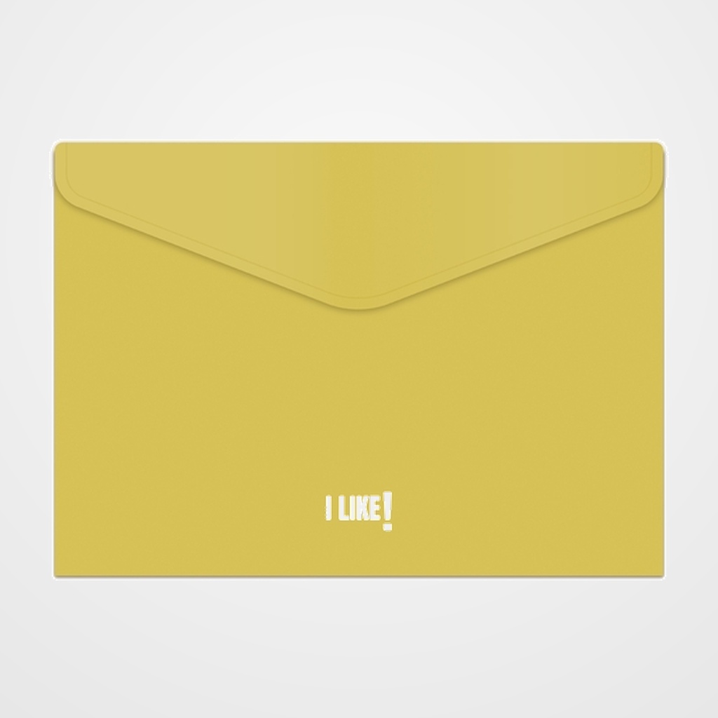 [18002160] DOSIER SOBRE GRAFOPLAS PP LIKE 3 OPACO VELCRO A5 AMARILLO