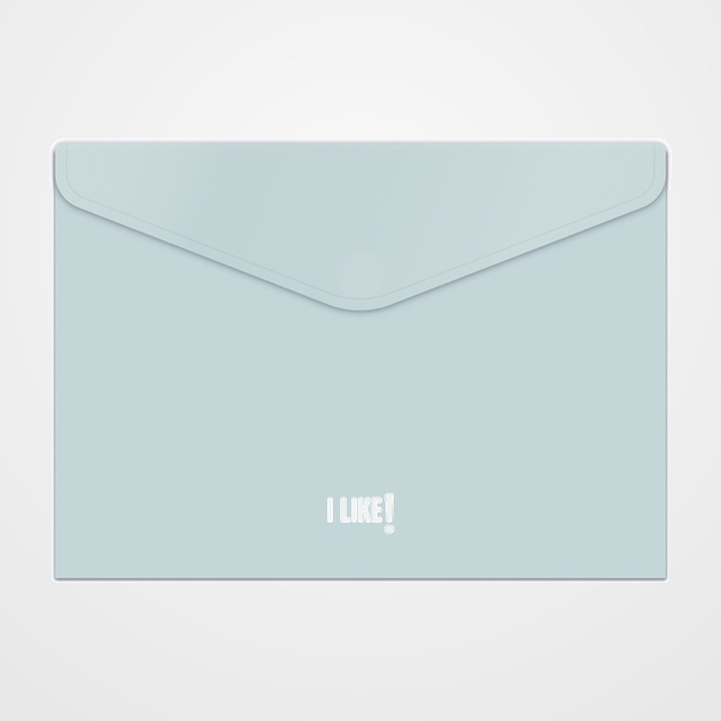 [18002157] DOSIER SOBRE GRAFOPLAS PP LIKE 3 OPACO VELCRO A5 AZUL CLARO