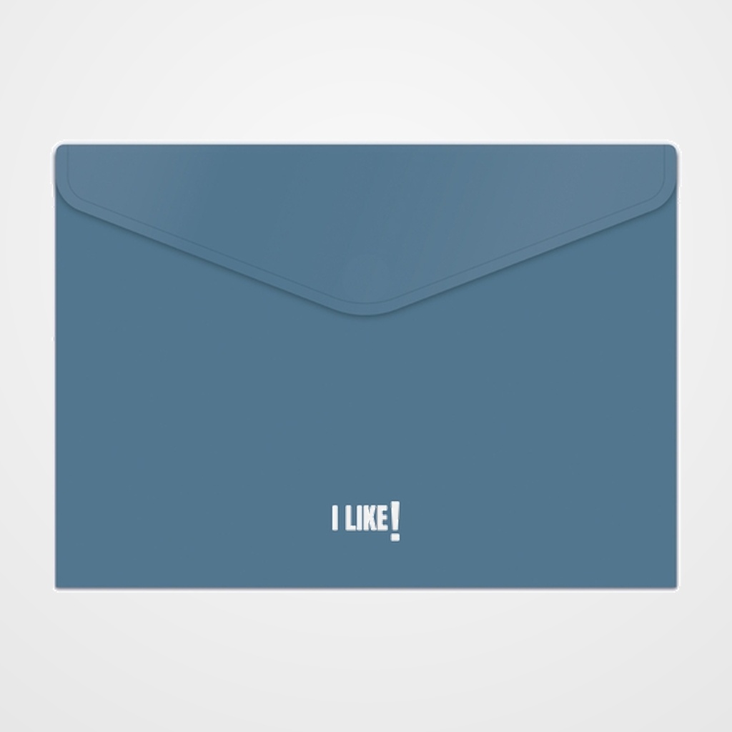 [18002158] DOSIER SOBRE GRAFOPLAS PP LIKE 3 OPACO VELCRO A5 AZUL OSCURO