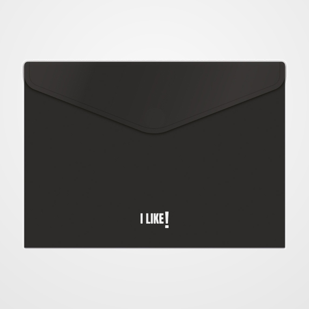 [18002154] DOSIER SOBRE GRAFOPLAS PP LIKE 3 OPACO VELCRO A5 NEGRO