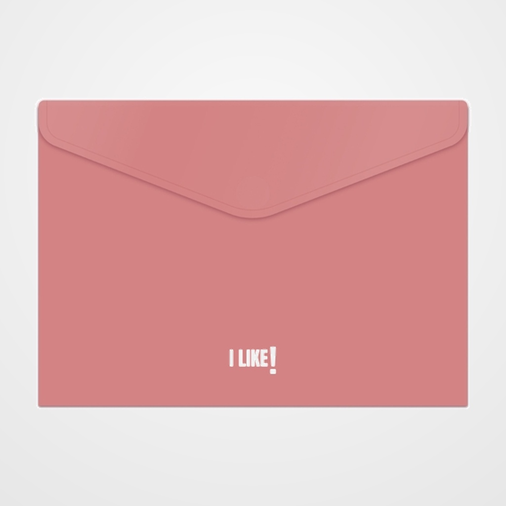 DOSIER SOBRE GRAFOPLAS PP LIKE 3 OPACO VELCRO A5 ROSA